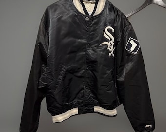 Starter Jacket Chicago White Sox Size M Vintage JACKET