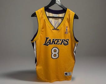 Vintage Los Angeles Lakers Kobe Bryant #8 Basketball Jersey Nike