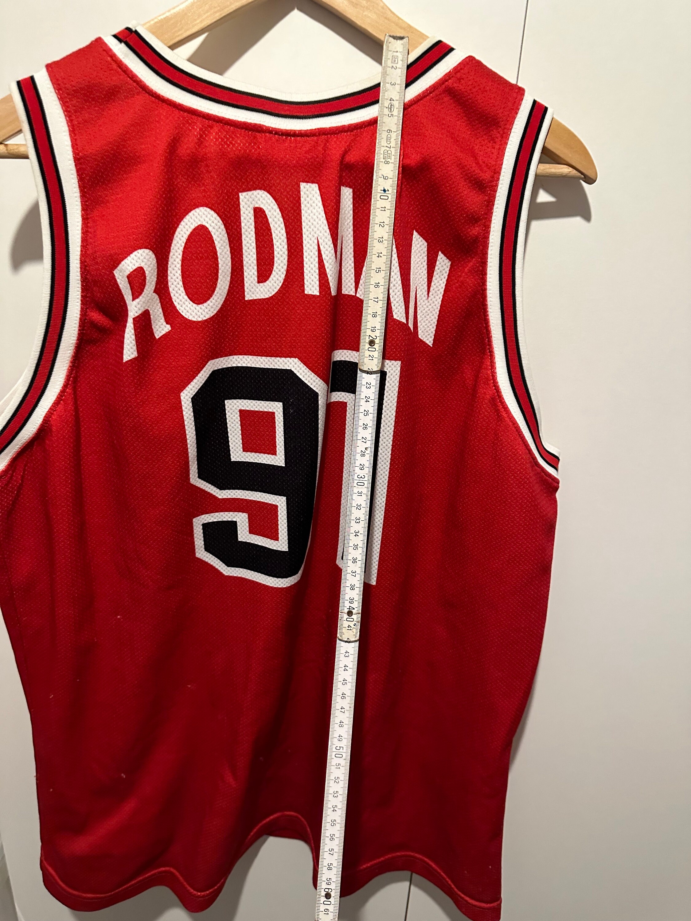 チャンピオン ジャージ シカゴ ブルズ サイズ XL NBA デニス