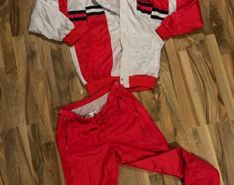 Adidas Chándal Chándal Jogging Traje Talla M Retro Vintage Chándal