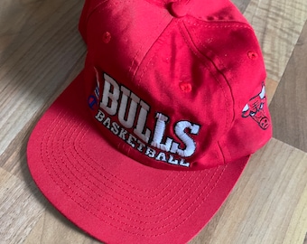 Champion Hat Cap Chicago Bulls NBA Vintage Retro Hat Wool Cap