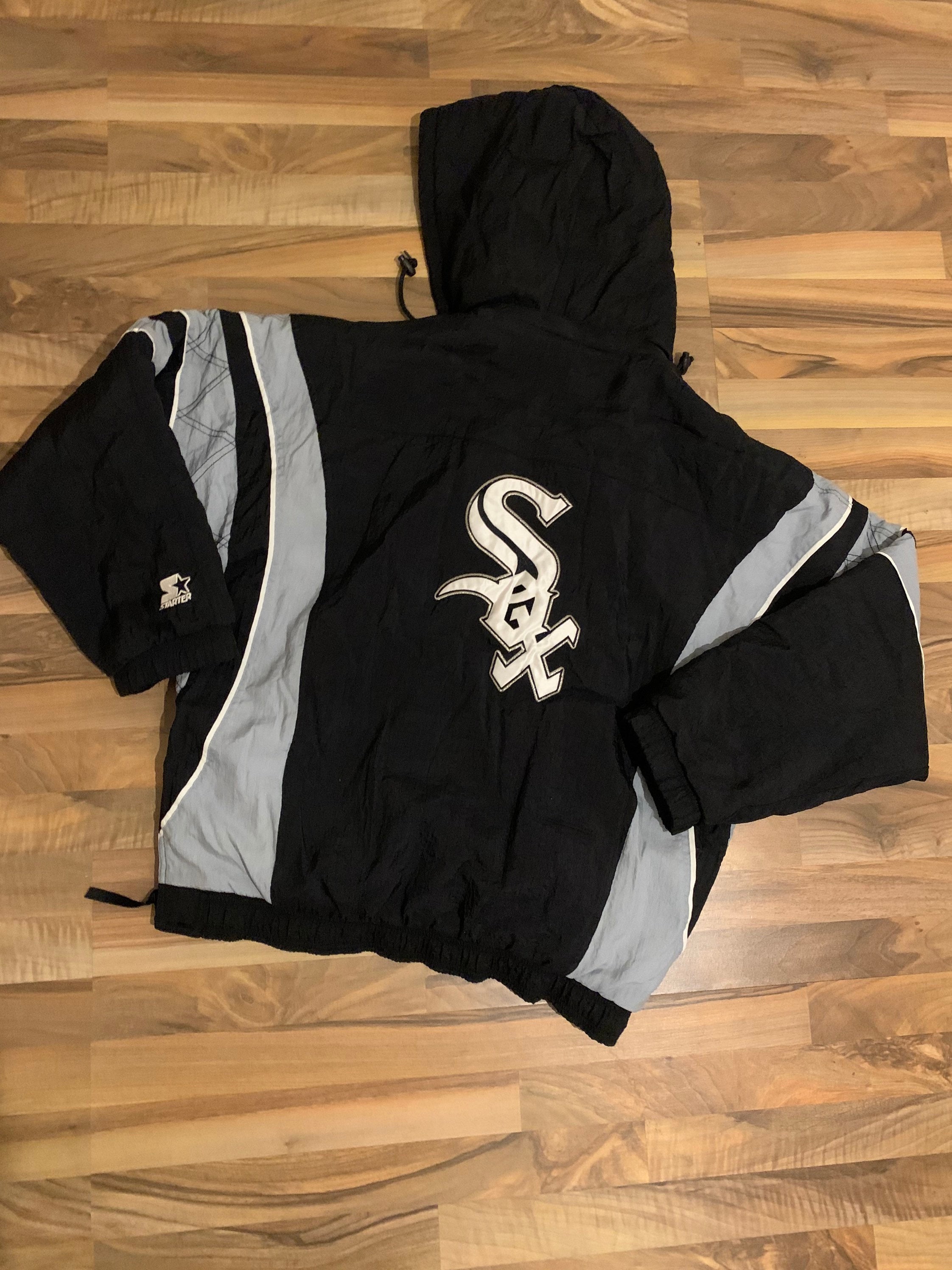 90s White Sox Jacket 