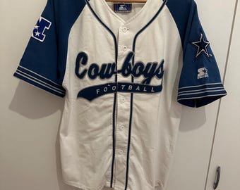Starter Shirt Dallas Cowboys Size M NFL Vintage Baseball Jersey Trikot