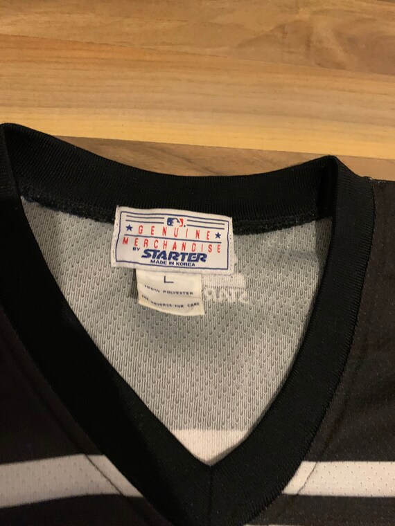 Starter Shirt Chicago White Sox Size L NBA Vintag… - image 5