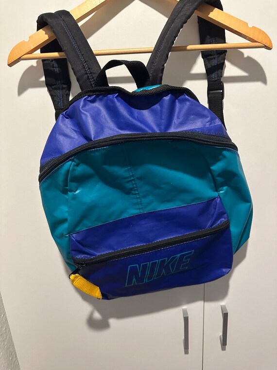 Blue and yellow nike backpack sale
