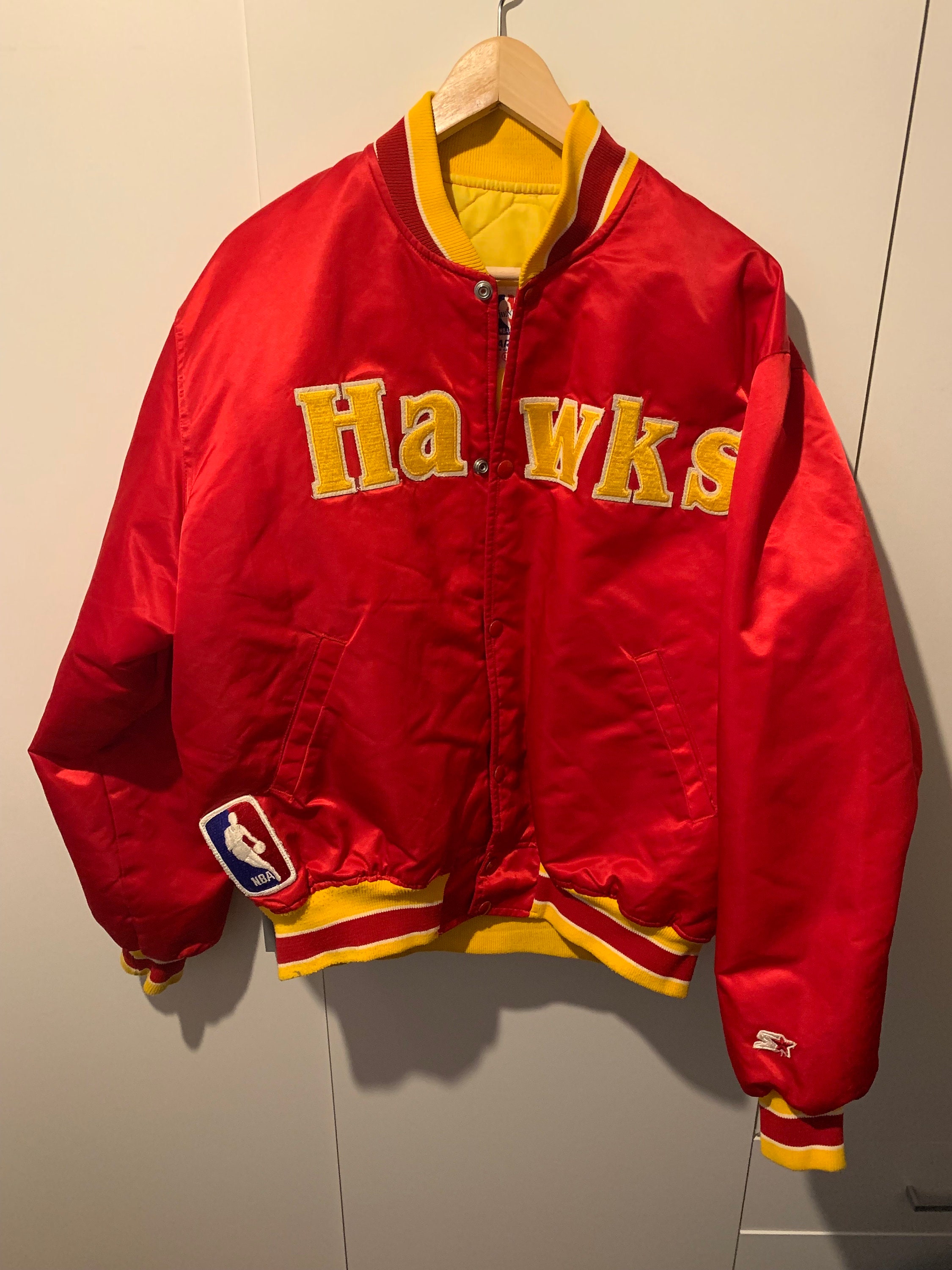 Vintage Planet Hollywood Atlanta Hawks Varsity Jacket Men’s XL