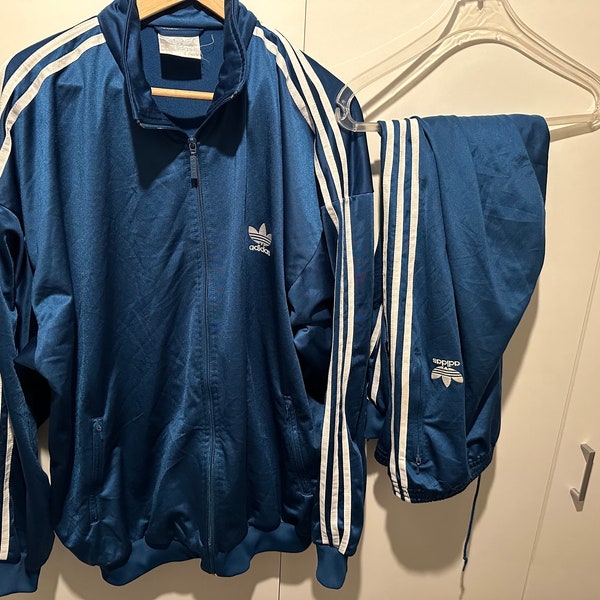 Adidas Tracksuit Size XL-XXL Retro Vintage Tracksuit Adidas