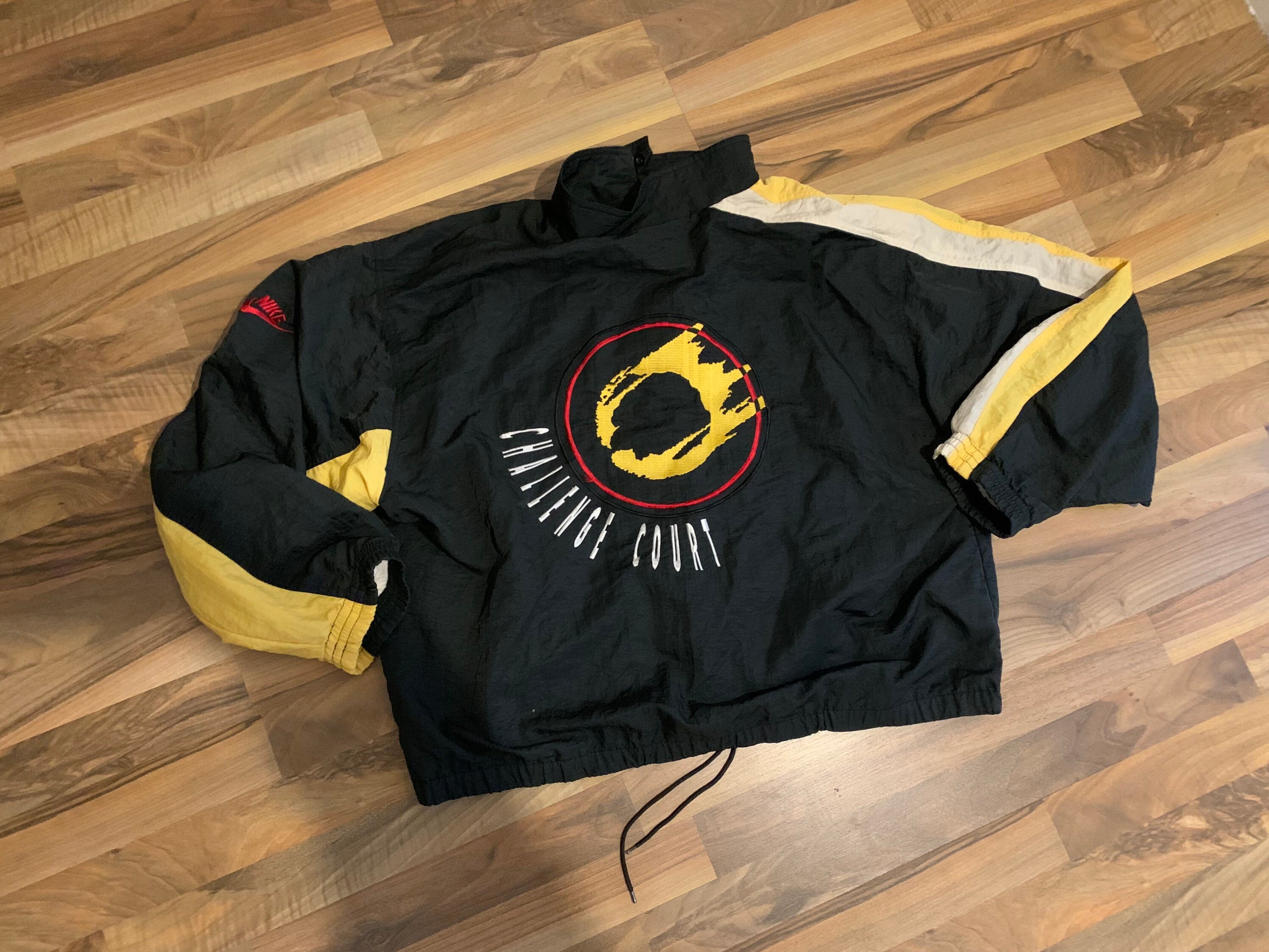 Nike Challenge Court Jacket Size L Vintage André Agassi Jacket - Etsy