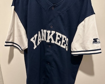 Starter Jersey Shirt New York Yankees Size L Vintage Yankees Trikot