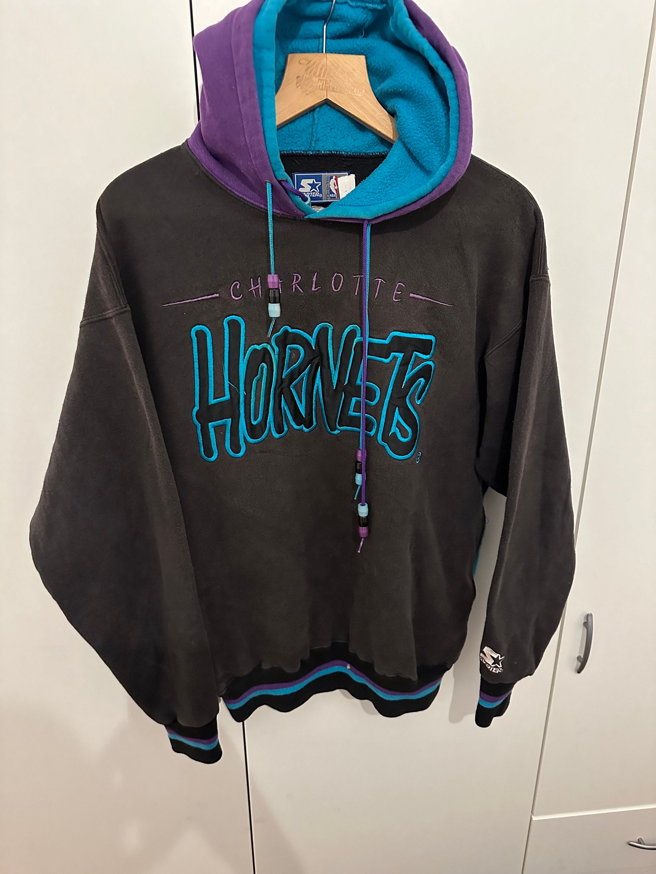 スターター パーカー シャーロット ホーネッツ サイズ M NBA レトロ