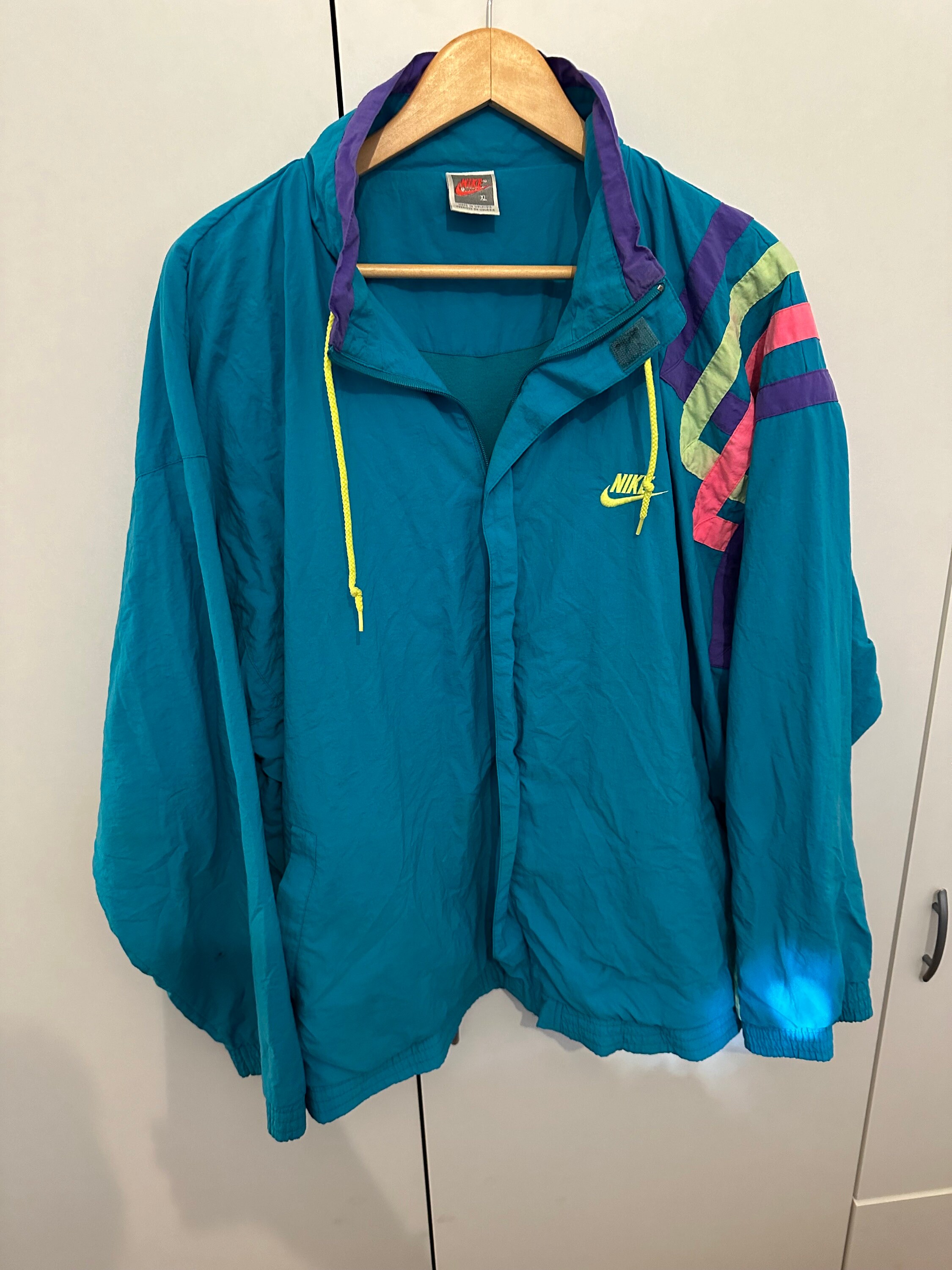 Nike Air Jacket Coupe-vent Taille XL Rétro vintage Nike Air JACKET