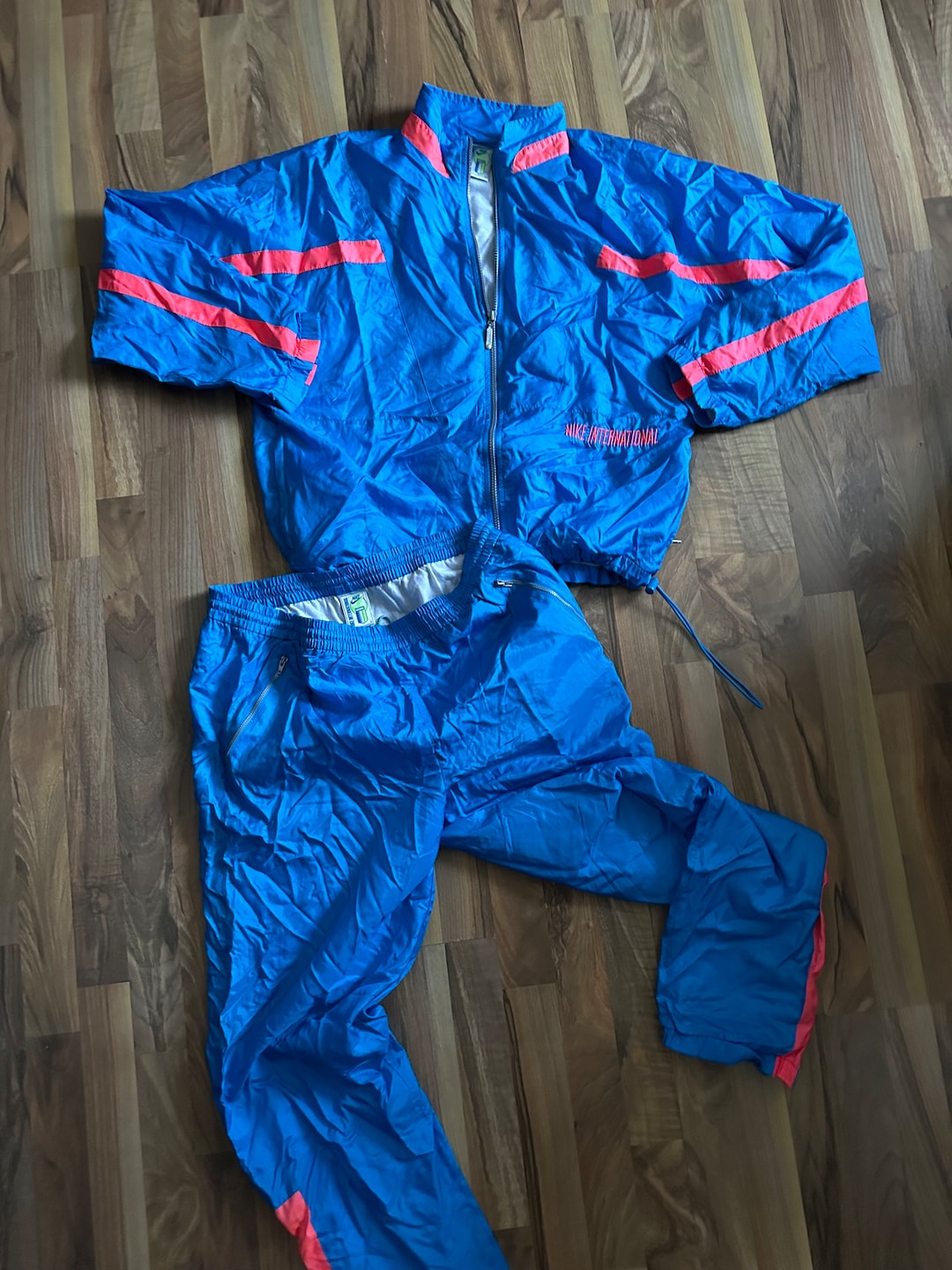 Nike Air Tracksuit Jogging Suit Size M Retro Vintage Nike Air - Main Image
