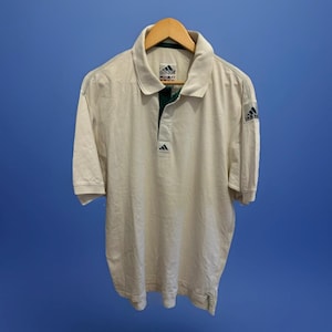 Adidas Polo Shirt Equipment Size L Vintage Retro Shirt Adidas T-Shirt Sweatshirt 90s
