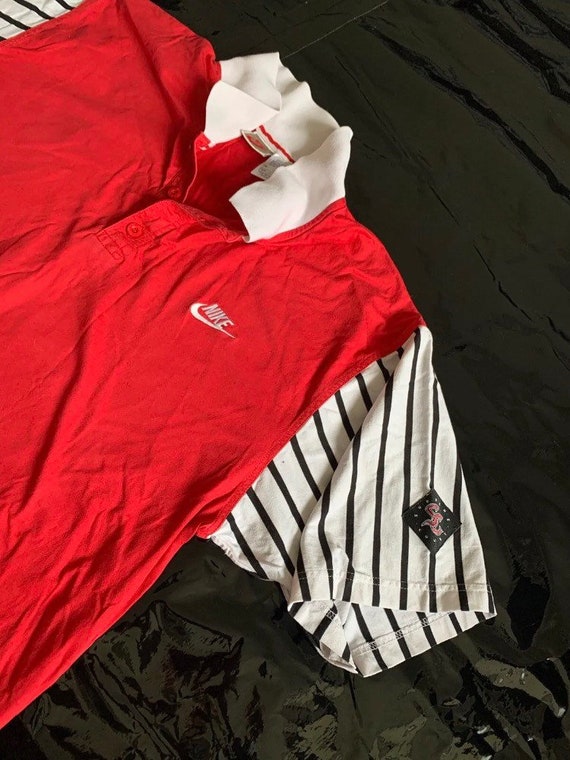 Nike Air Supreme Court Shirt Size L Vintage Aggassi Polo Nike Air Supreme Court Shirt Size L Vintage Aggassi Polo