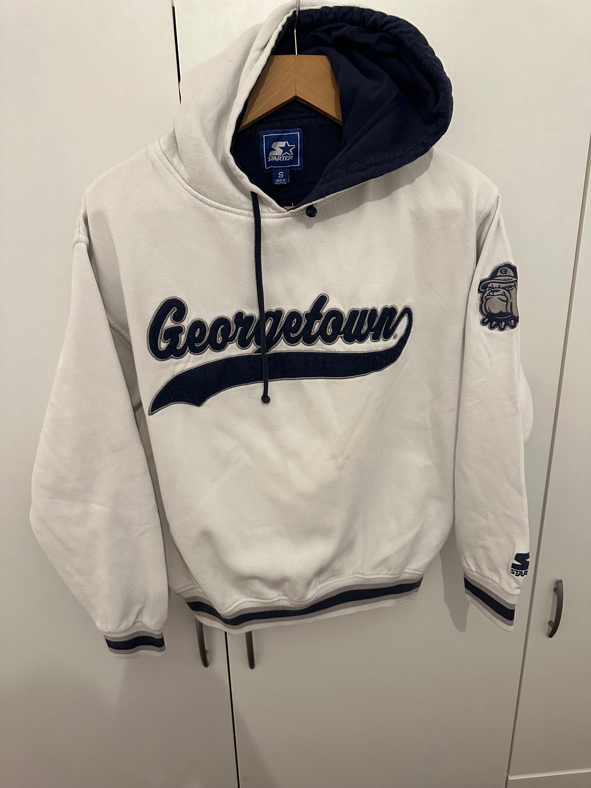レアモデル◎90s ジョージタウン大学 STARTER vintage Georgetown Starter - Etsy