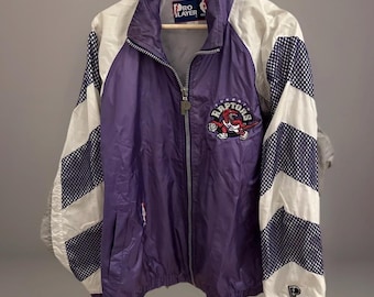 Vintage 1990s Toronto Raptors Starter Two Tone Full Zip Jacket