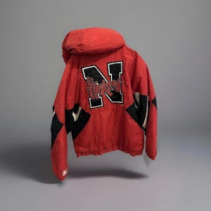 Nebraska Vintage Starter Jacket - Etsy