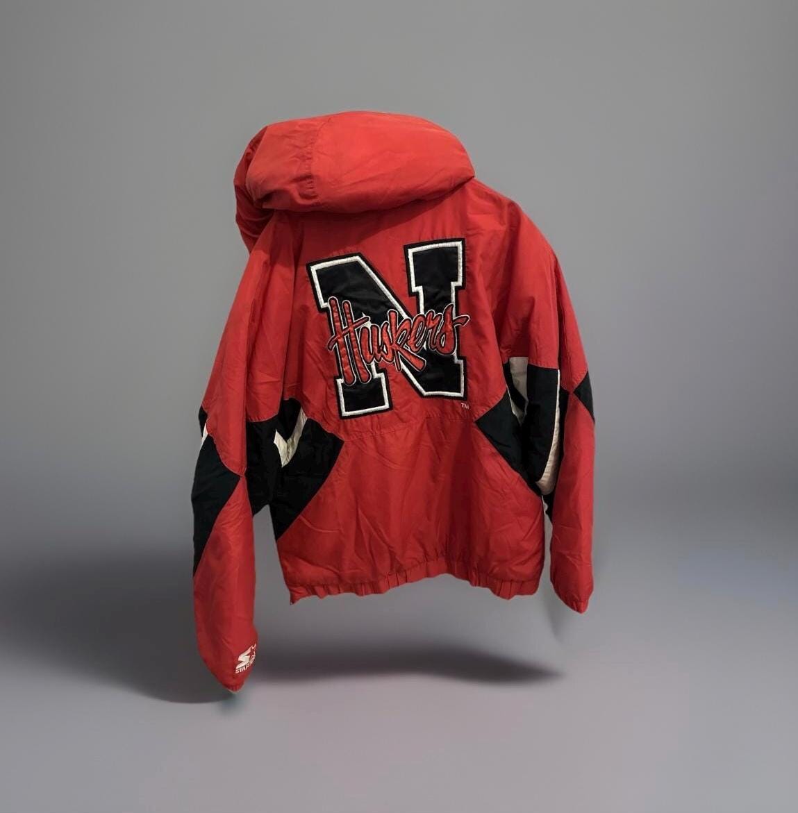 Nebraska Vintage Starter Jacket - Etsy