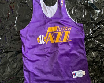 1998-2003 Utah Jazz Jersey,jazz Champion Jersey,90s Jazz Jersey