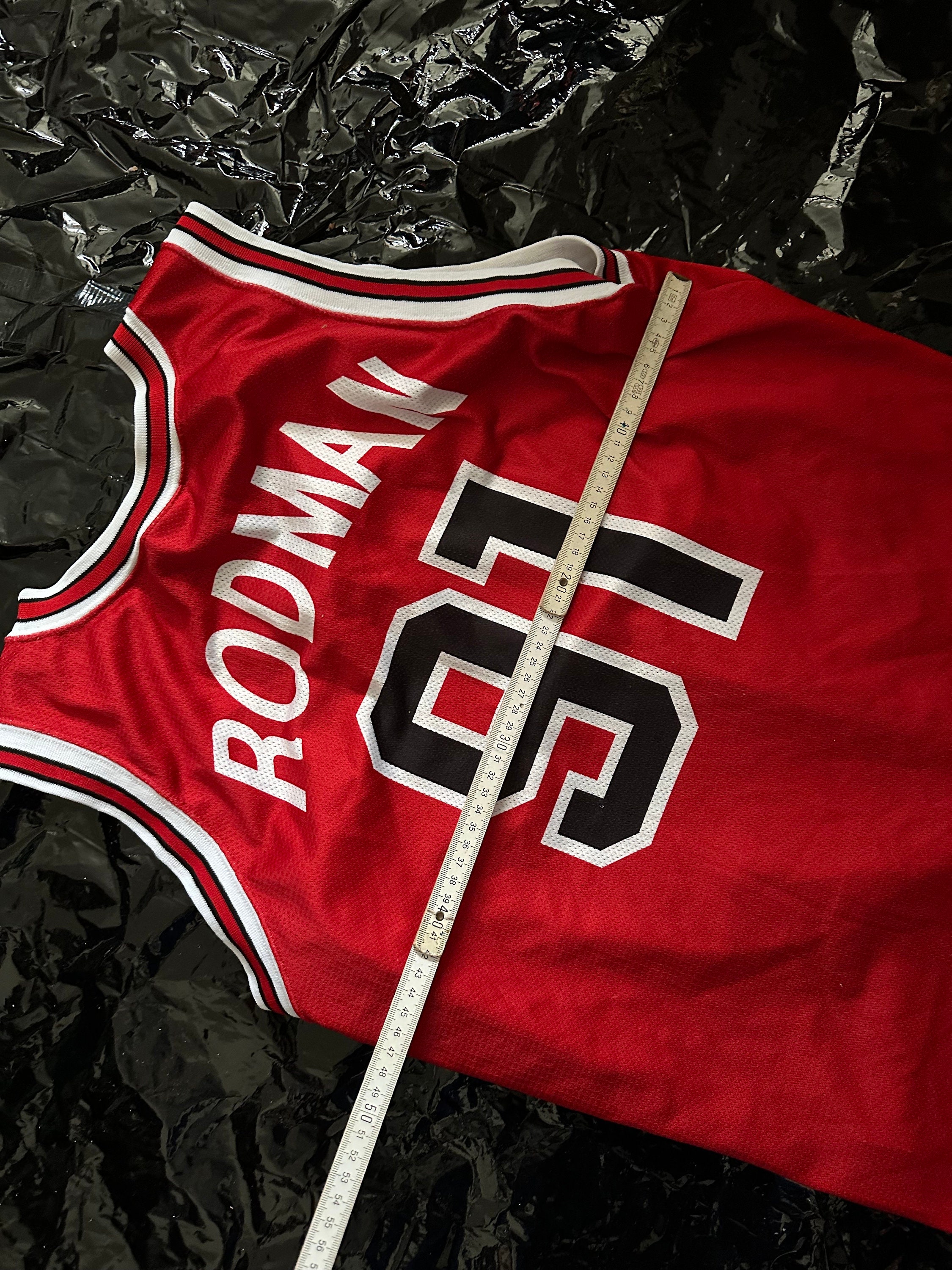 Champion Jersey Chicago Bulls Size M NBA Dennis Rodman 91