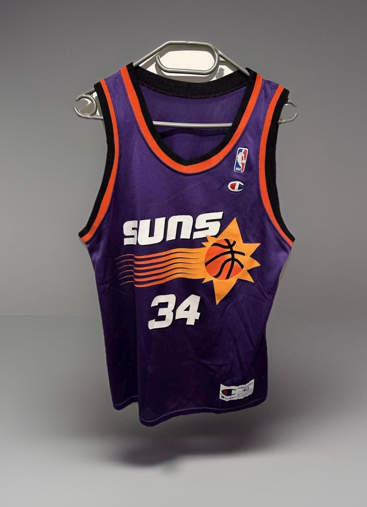 Champion Jersey Phoenix Suns Size M NBA Charles Barkley 34