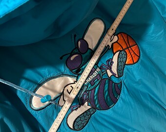 Starter Jacket Charlotte Hornets Size L NBA Retro Vintage Hornets