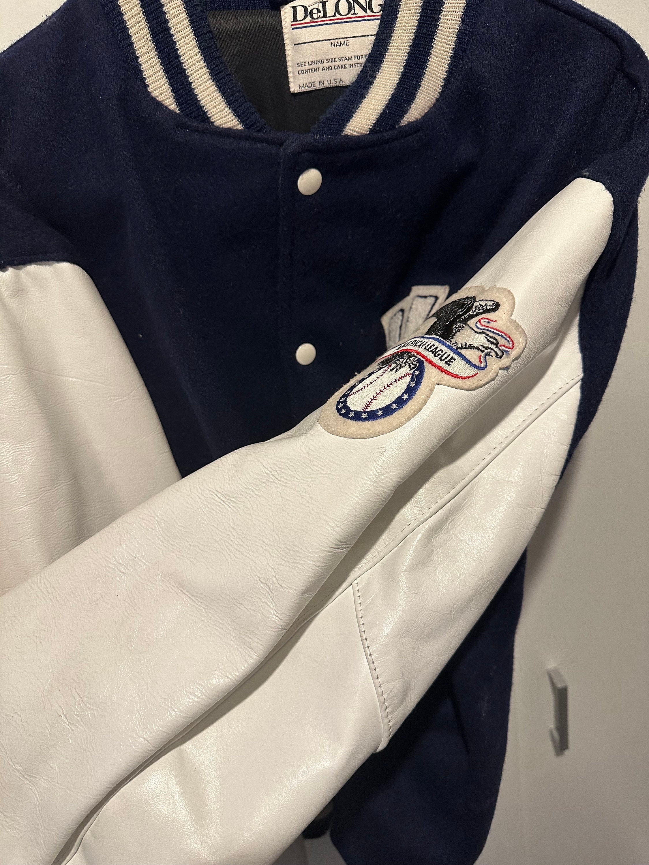 Delong Jacket New York Yankees Size L Vintage Retro Starter