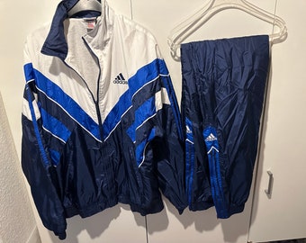 Adidas Trainingsanzug Size XL Retro Vintage Tracksuit Adidas