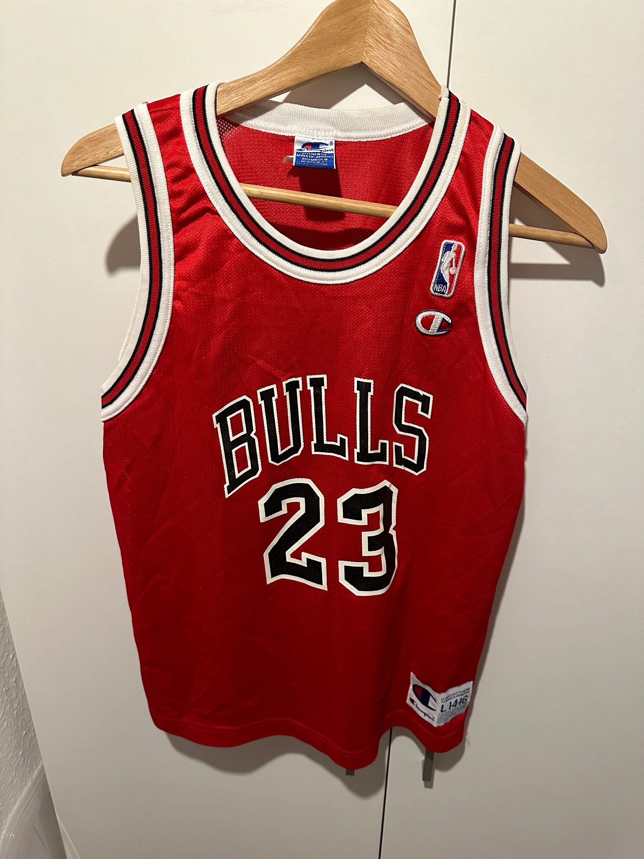 チャンピオン ジャージ シカゴ ブルズ サイズ XS NBA マイケル