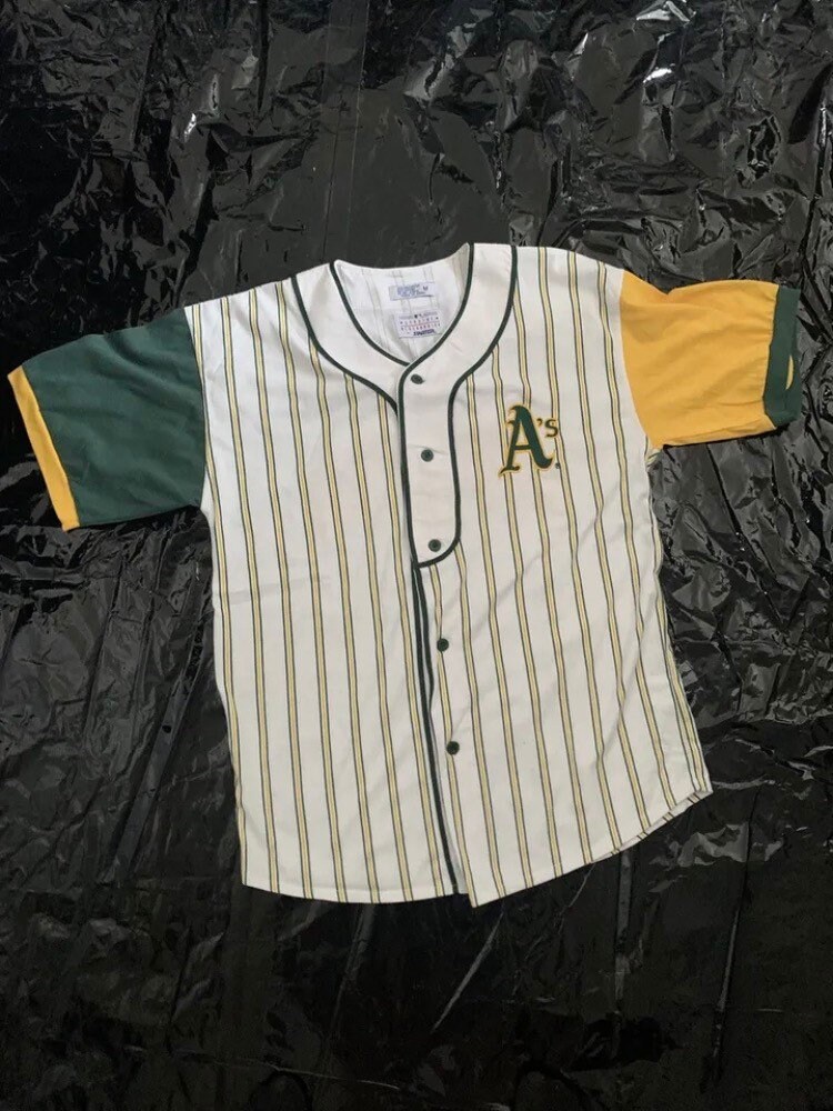 Starter Baseball Jersey Oakland Athletics As Size L Retro 