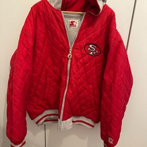 Starterjacka San Francisco 49ers-jacka Storlek XL NFL-jacka