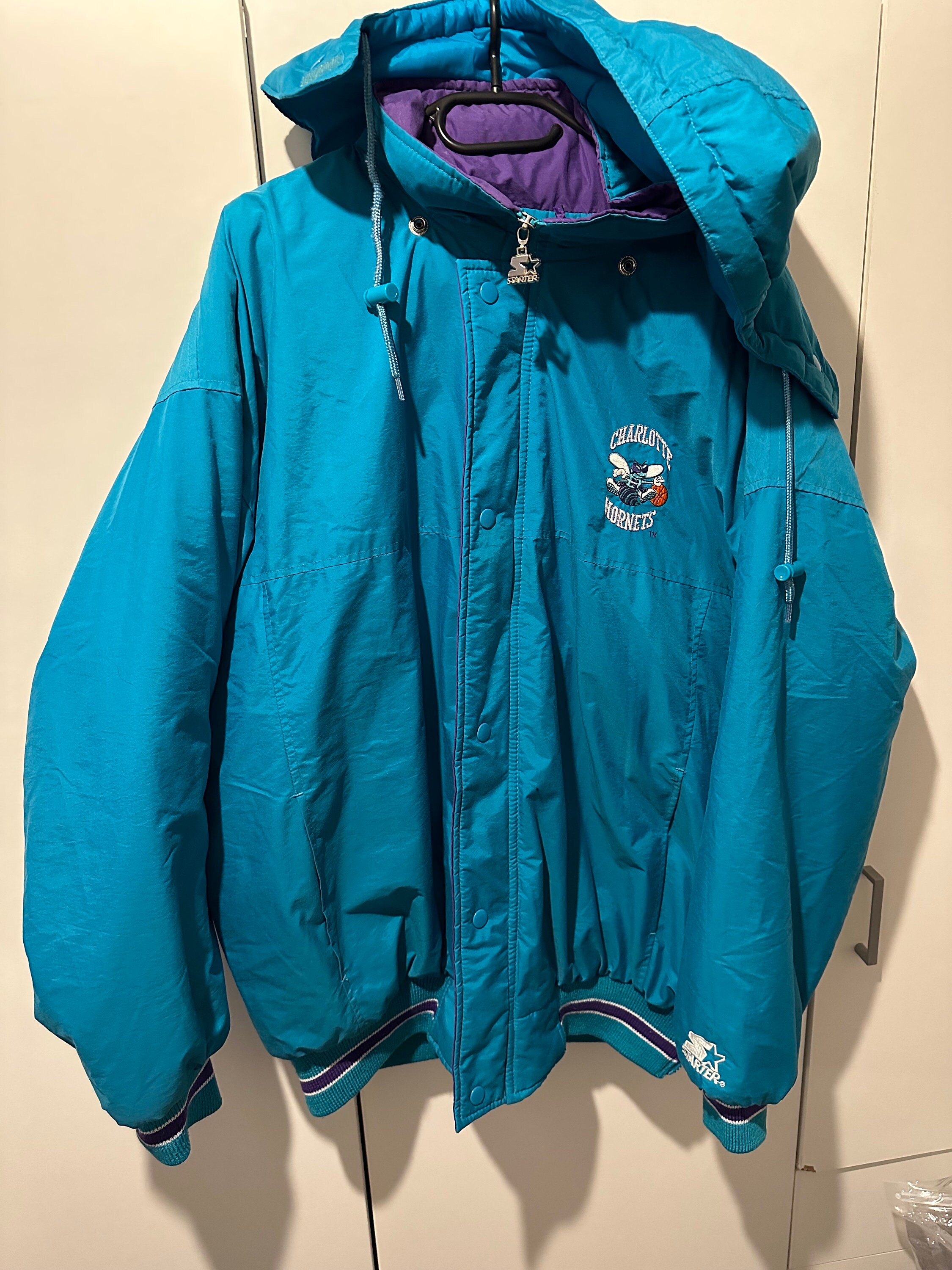 スターターNBAシャーロットホーネッツジャケットCharlotteHornets スターターNBAシャーロットホーネッツジャケットCharlotteHornets