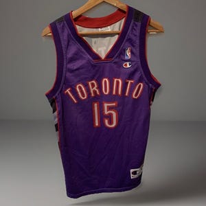 Champion Jersey Toronto Raptors Size S NBA Vince Carter 15 Raptors 90s Vintage Retro