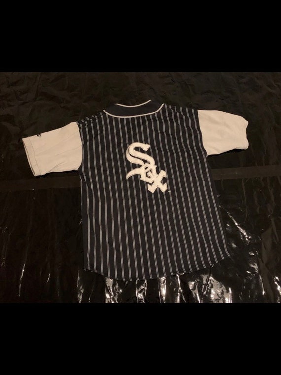 Starter Baseball Jersey Shirt Chicago White Sox Size L Retro 