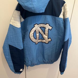 starter jacket North Carolina Size L Retro Vintage NORTH CAROLINA Jacket image 2