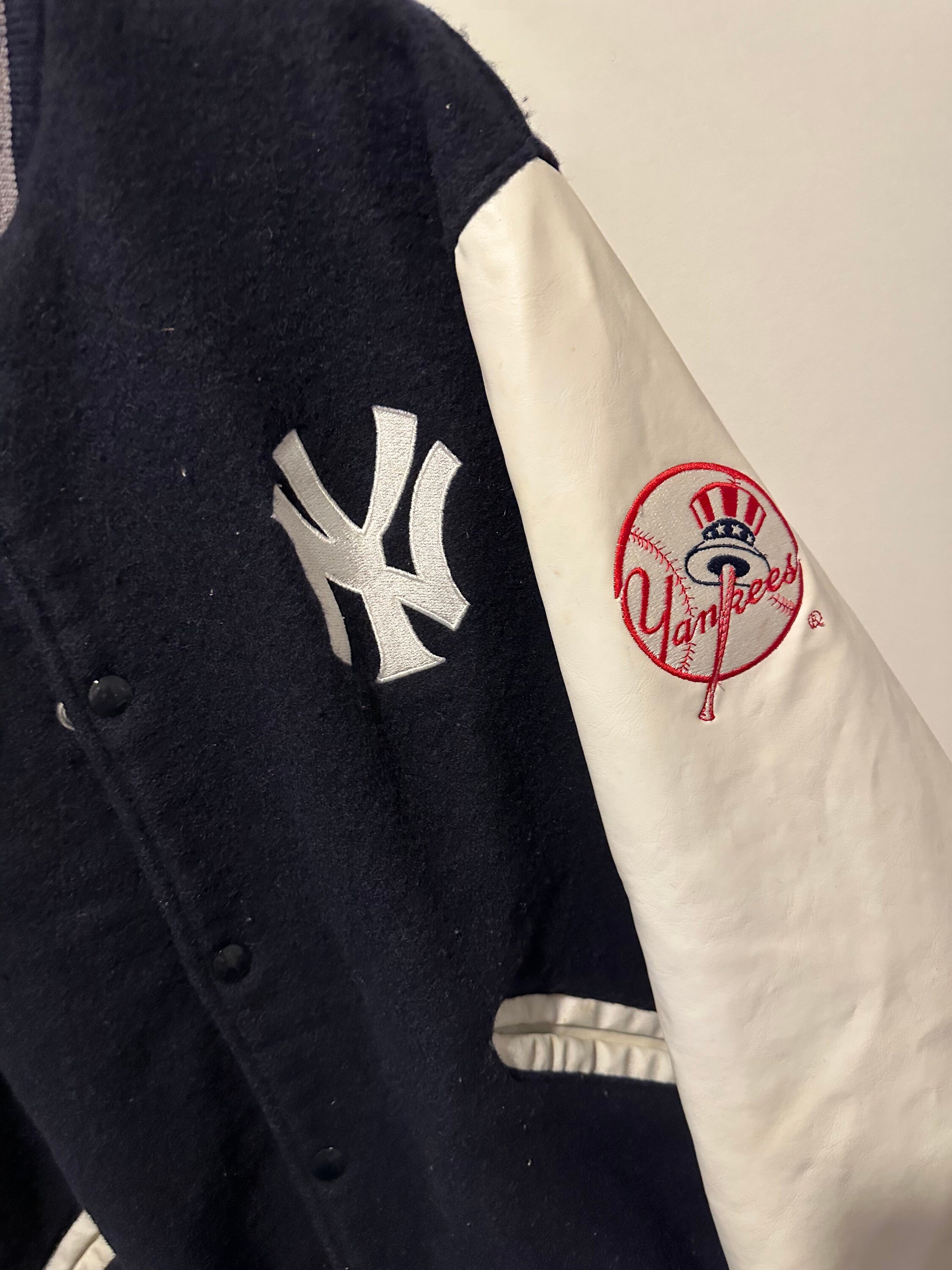 Size M 米国製 New York Yankees スタジャン DeLong Size M 米国製 New York Yankees スタジャン DeLong