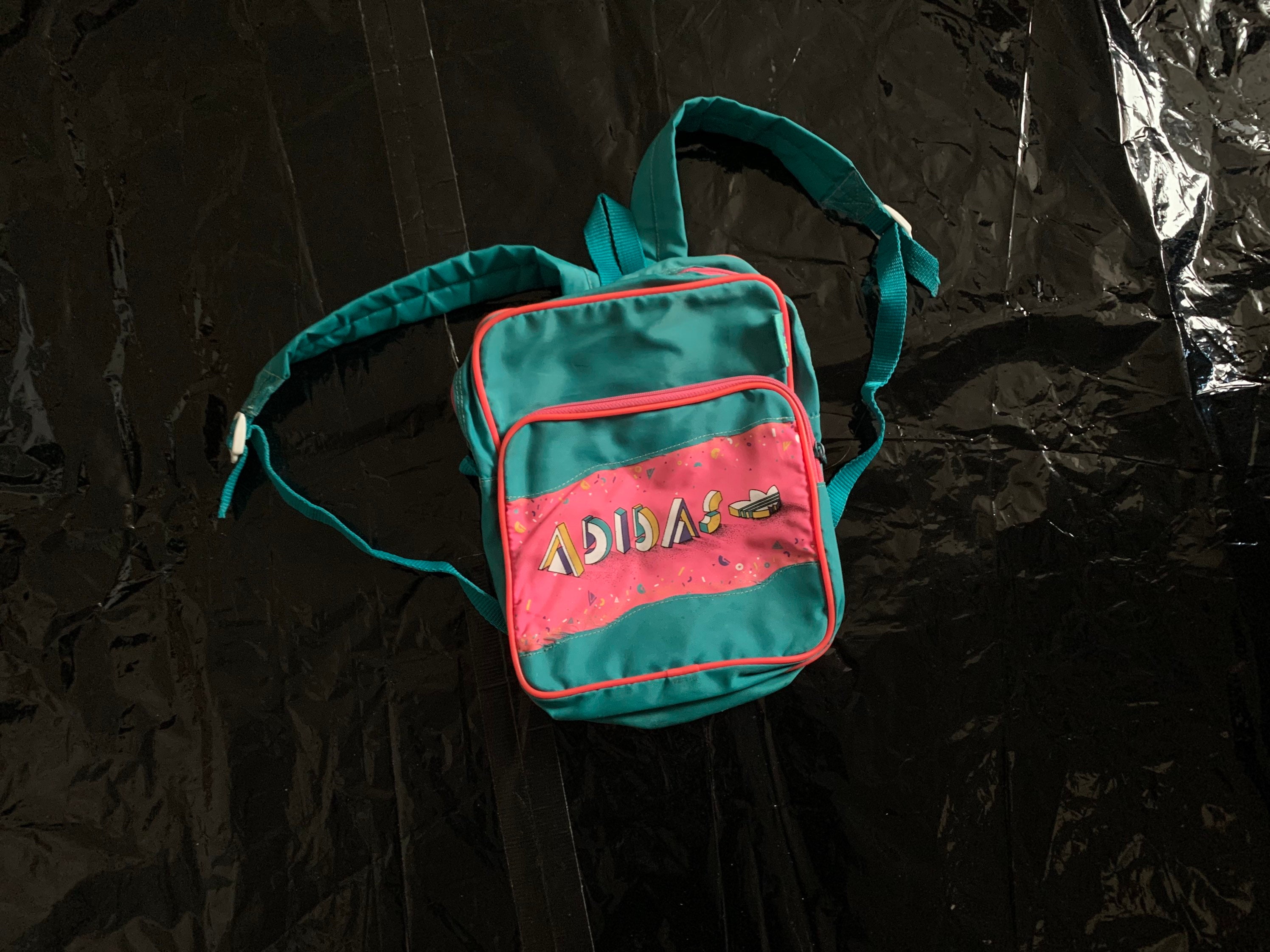 Adidas Vintage Rucksack Retro Backpack Adidas Etsy