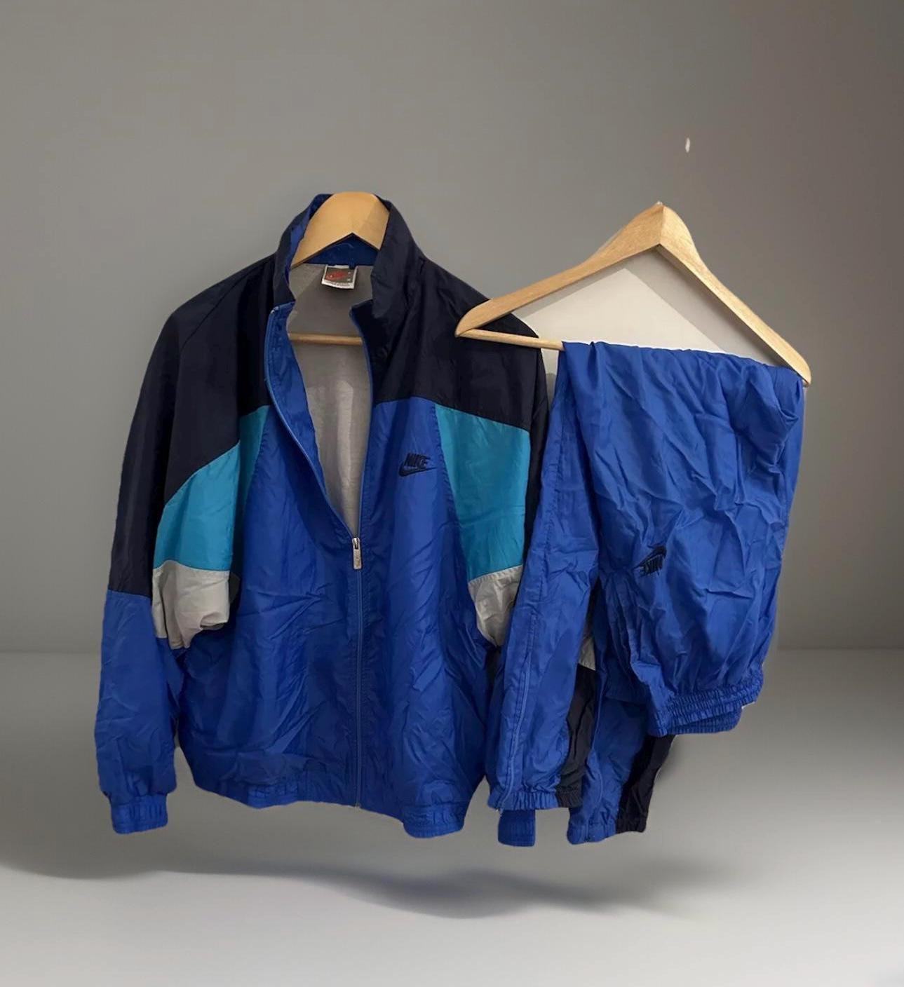 Nike Air Tracksuit Jogging Suit Size M Retro Vintage Nike Air Tracksuit ...