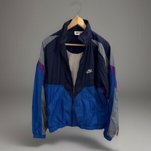 Nike Air Jacket Windbreaker Size M Retro Vintage Training Jacket Track JACKET Air 90s