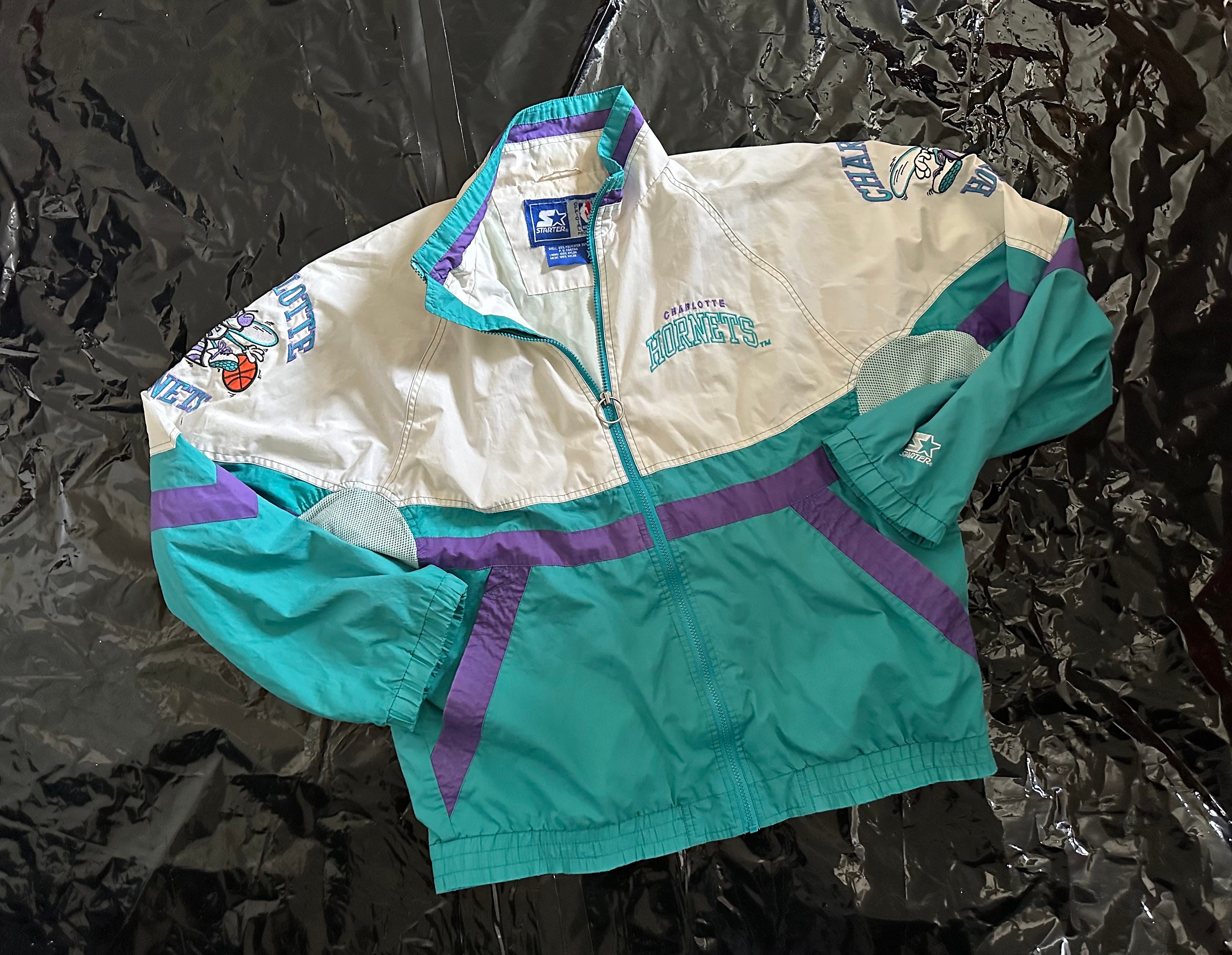 Hornets retro jacket store Hornets retro jacket store