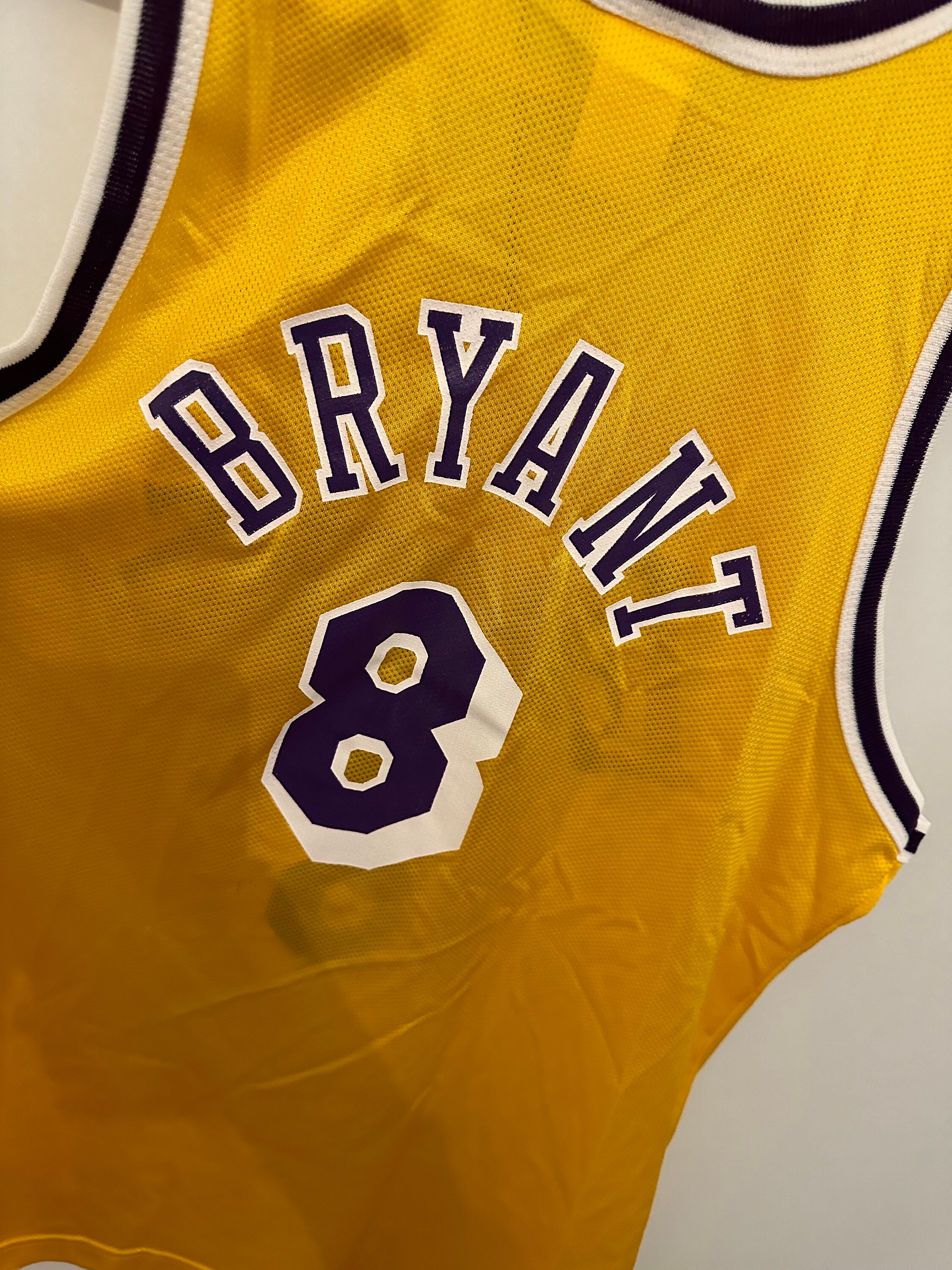 Champion Jersey Los Angeles Lakers Size M 40 NBA Kobe Bryant 8
