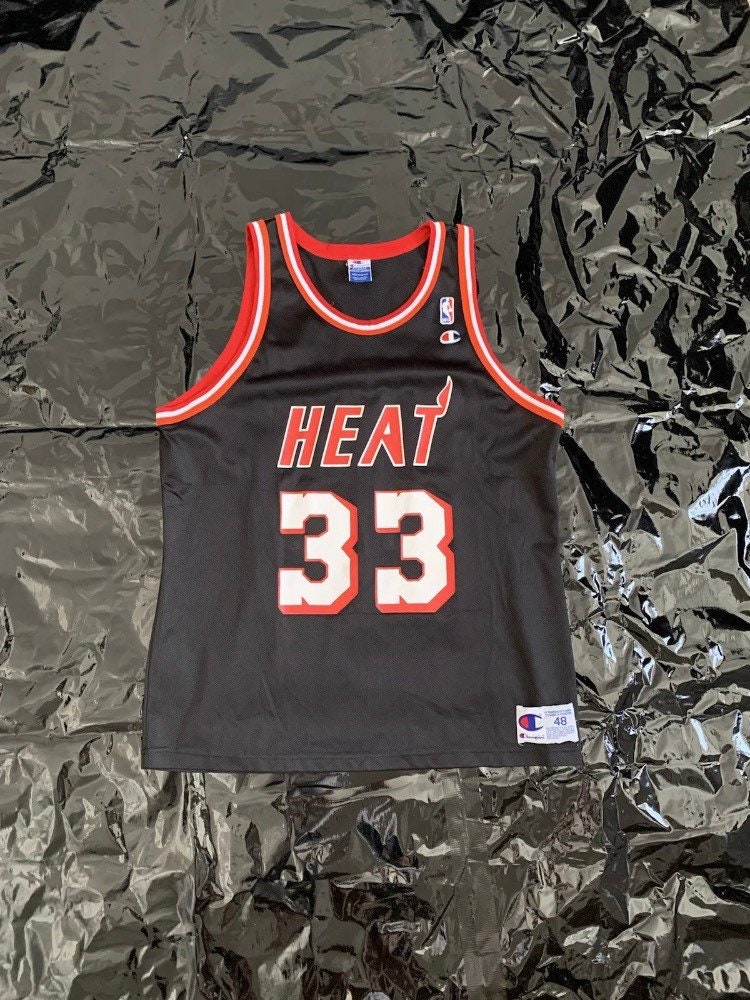 Miami Heat Alonzo Mourning #33 Nba 2020 New Arrival Black Jersey