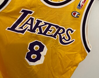 Champion Jersey Los Angeles Lakers Size M 40 NBA Kobe Bryant 8