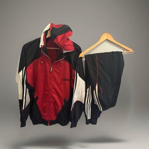 Adidas tracksuit size L retro vintage tracksuit Adidas 90s