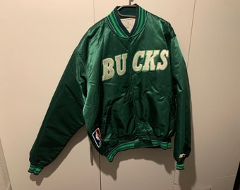 Veste de démarrage Milwaukee Bucks Taille XL VESTE Vintage