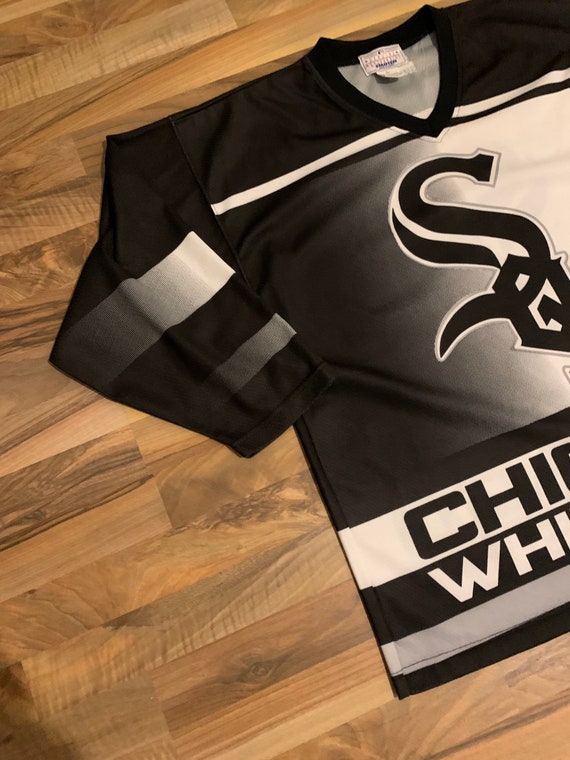 Starter Shirt Chicago White Sox Size L NBA Vintag… - image 6