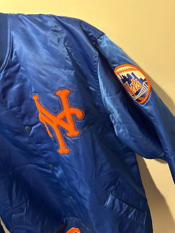 Starter Jacket New York Mets Size L Vintage JACKET - image 2