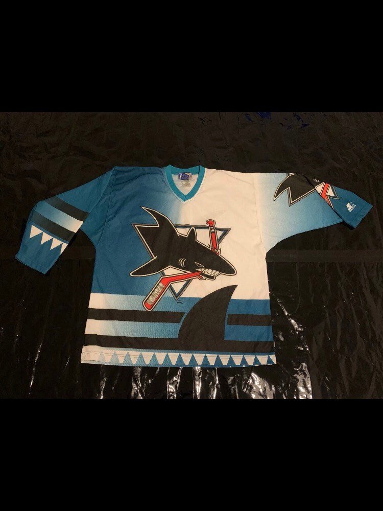 Maillot De Hockey San Jose Sharks CCM - Taille L - Occasion - Officiel NHL - Pour Homme