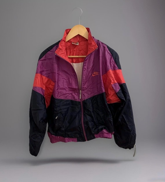 Windbreaker Jacket Nike Vintage Veste Vtg 90s Nike Mens