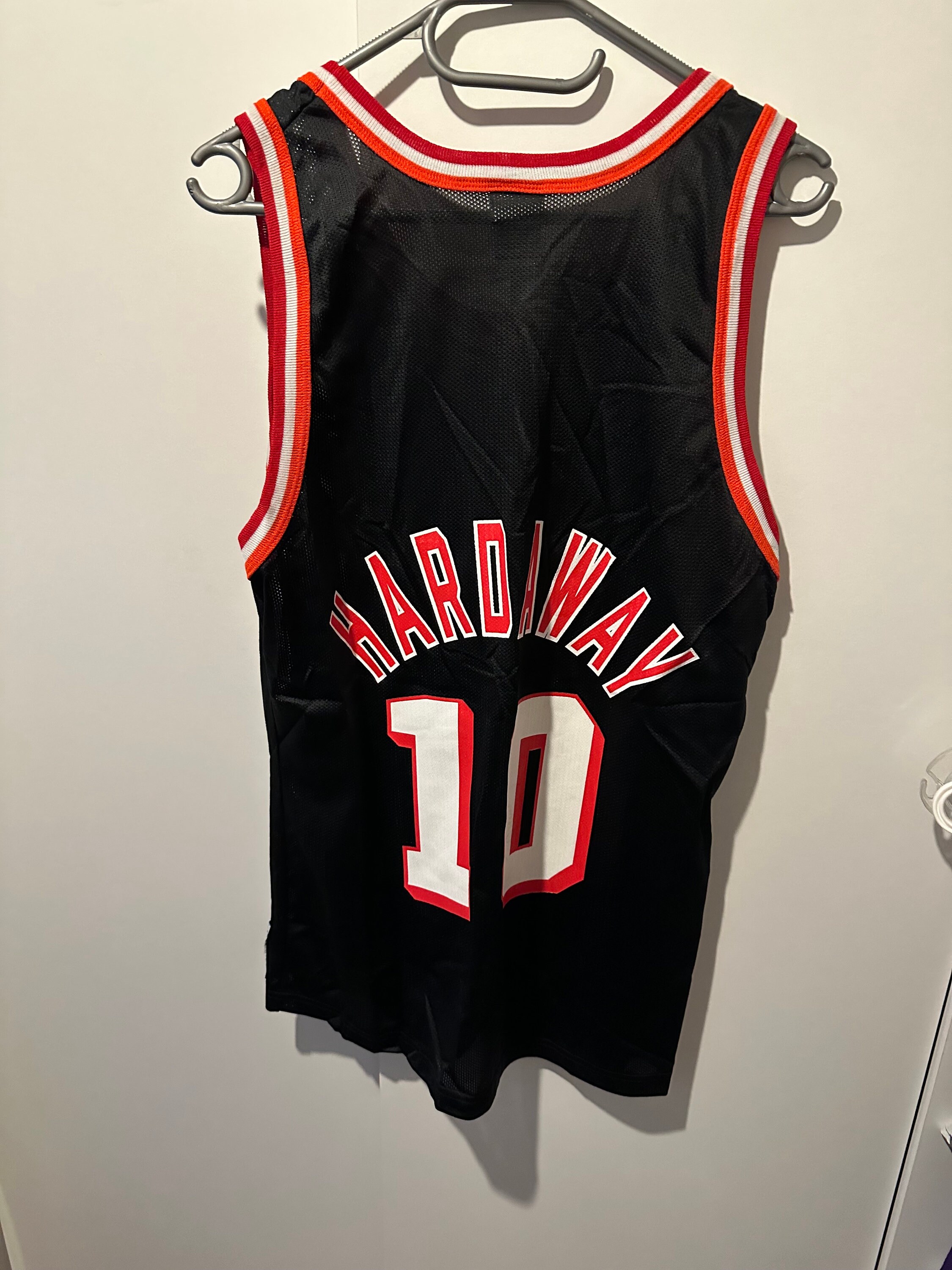 Rare 90s Vintage Mens Champion Miami Heat Steve Smith Rookie